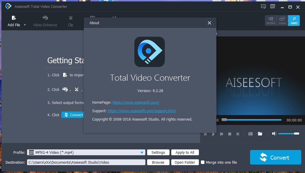 aiseesoft hd video converter key